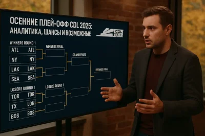 Осенние плей-офф CDL 2025: аналитика, шансы и возможные апсеты